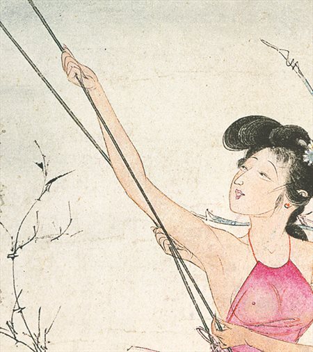 柳南-胡也佛的仕女画和最知名的金瓶梅秘戏图